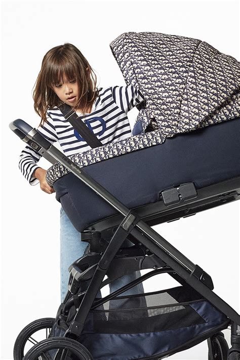 dior baby carriage|dior toile baby stroller.